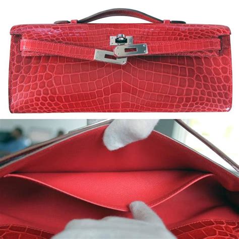 hermes kelly clutch crocodile